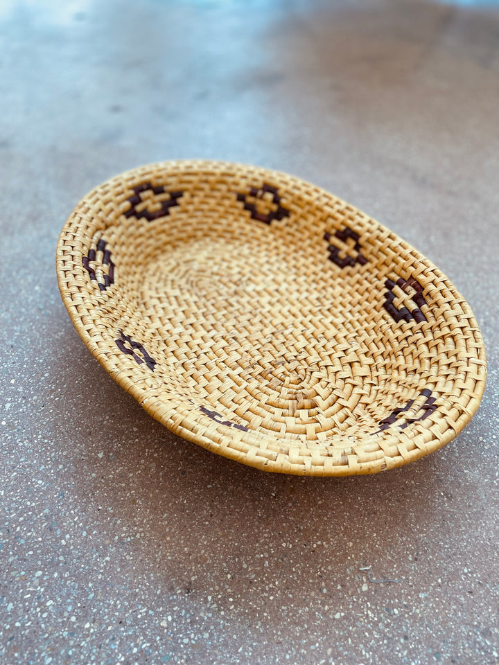 Vintage Woven Bowl