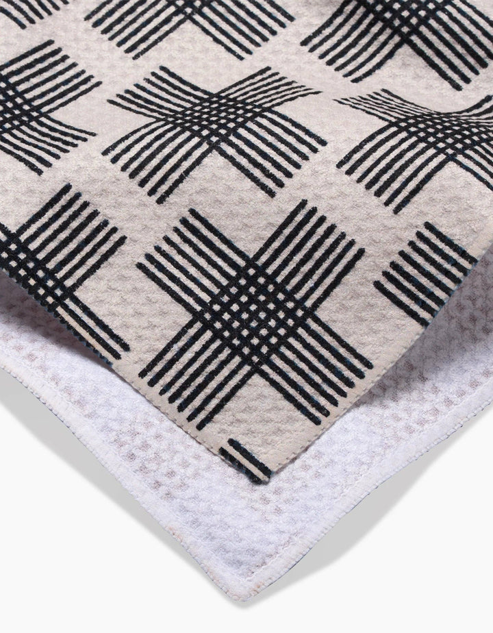 Geometry Recycled Kitchen Tea Towel