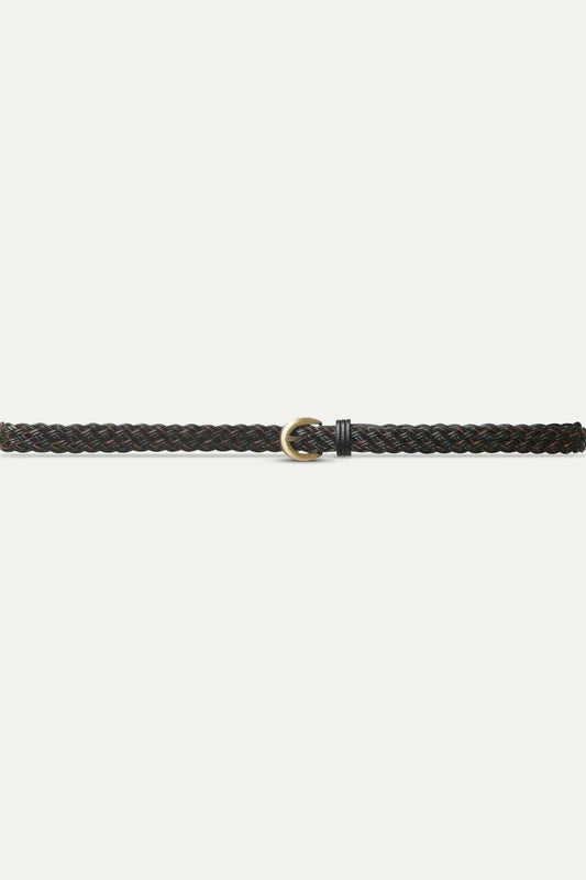 Braided Leather Belt