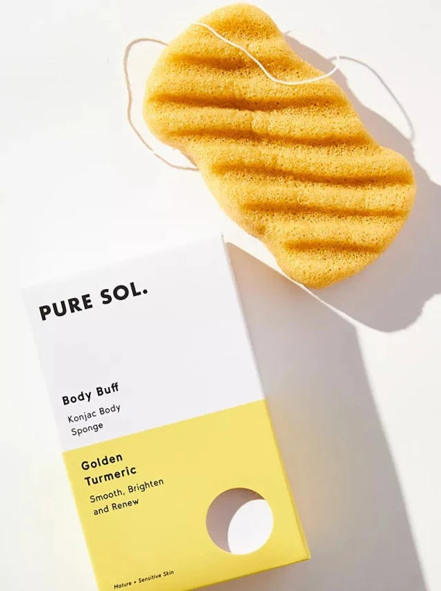 Pur Sol Konjac Sponges - Tumeric