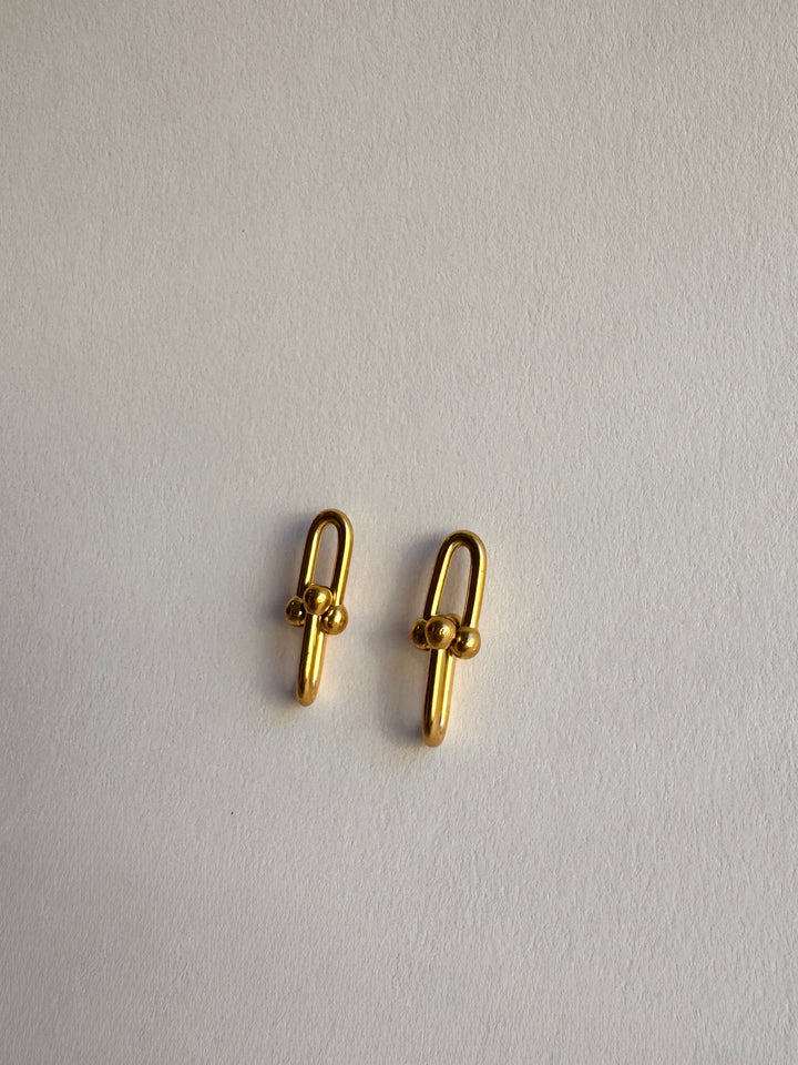 Duo Linked Earrings