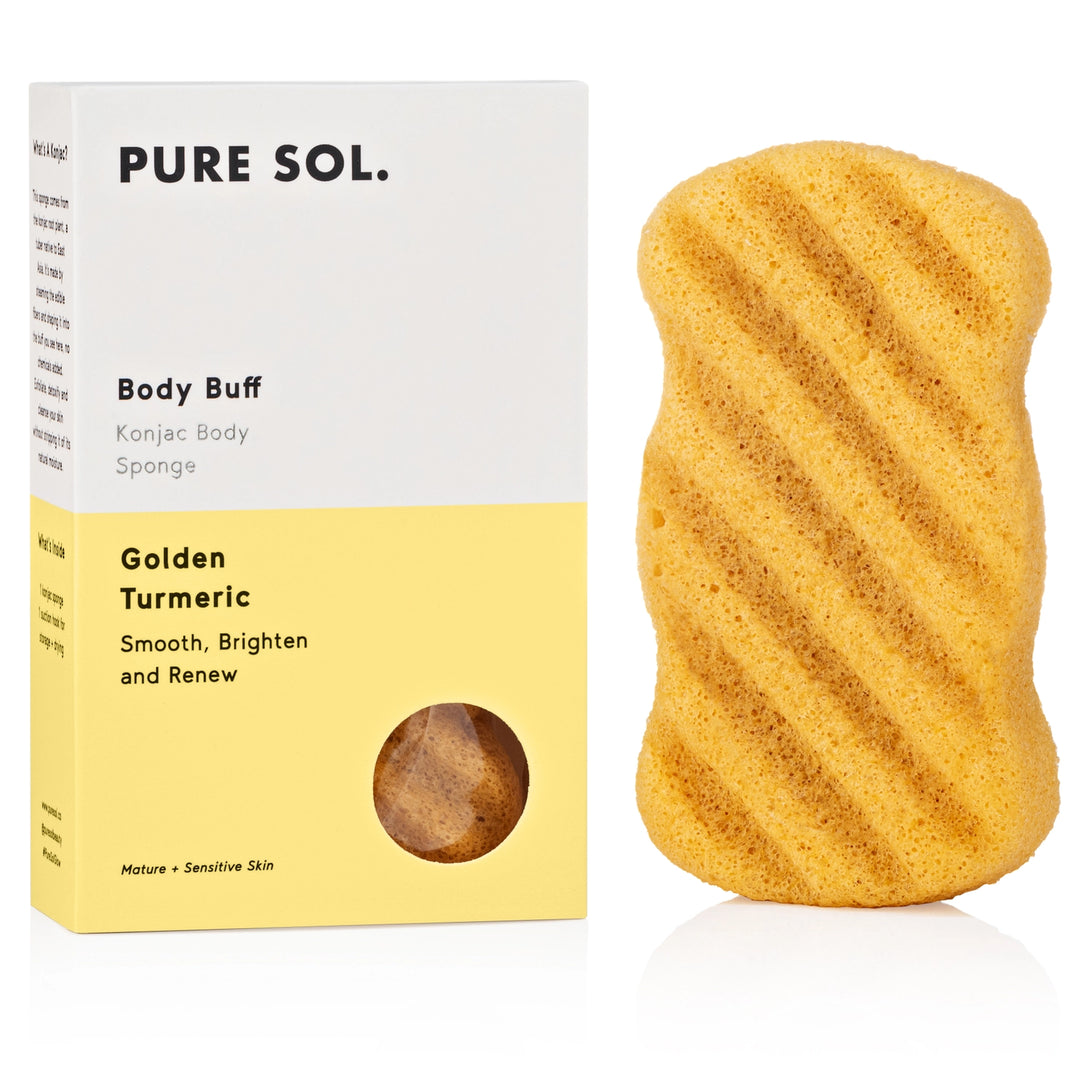 Pur Sol Konjac Sponges - Tumeric