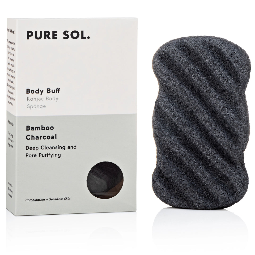 Pur Sol Konjac Sponges - Charcoal