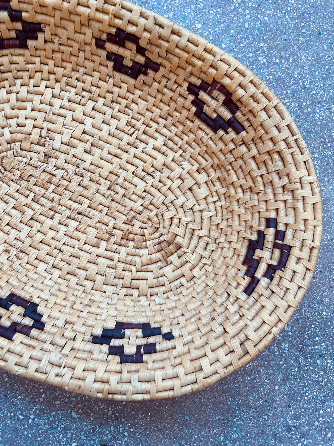 Vintage Woven Bowl