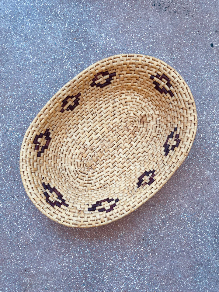 Vintage Woven Bowl