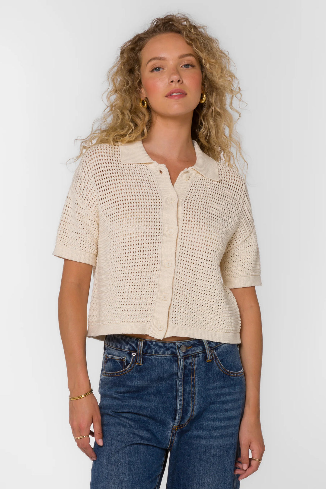 Claudine Knit Top