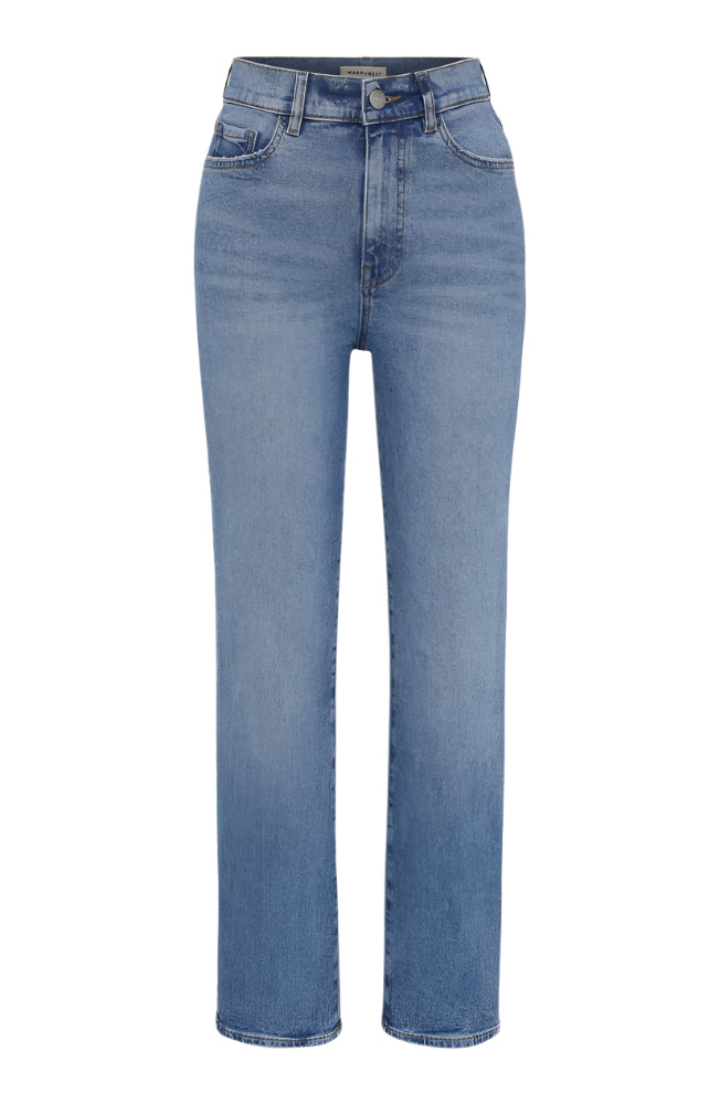 ASE Cropped Straight Jeans