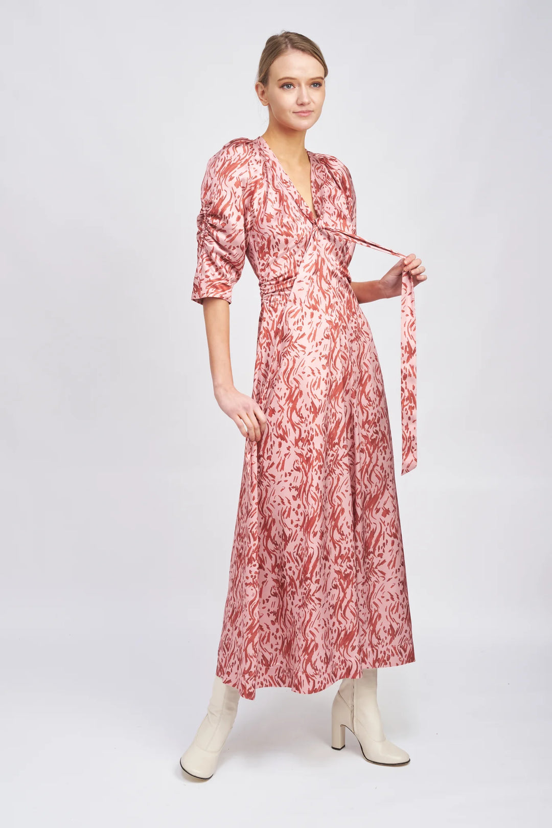 Amelia Printed Dress