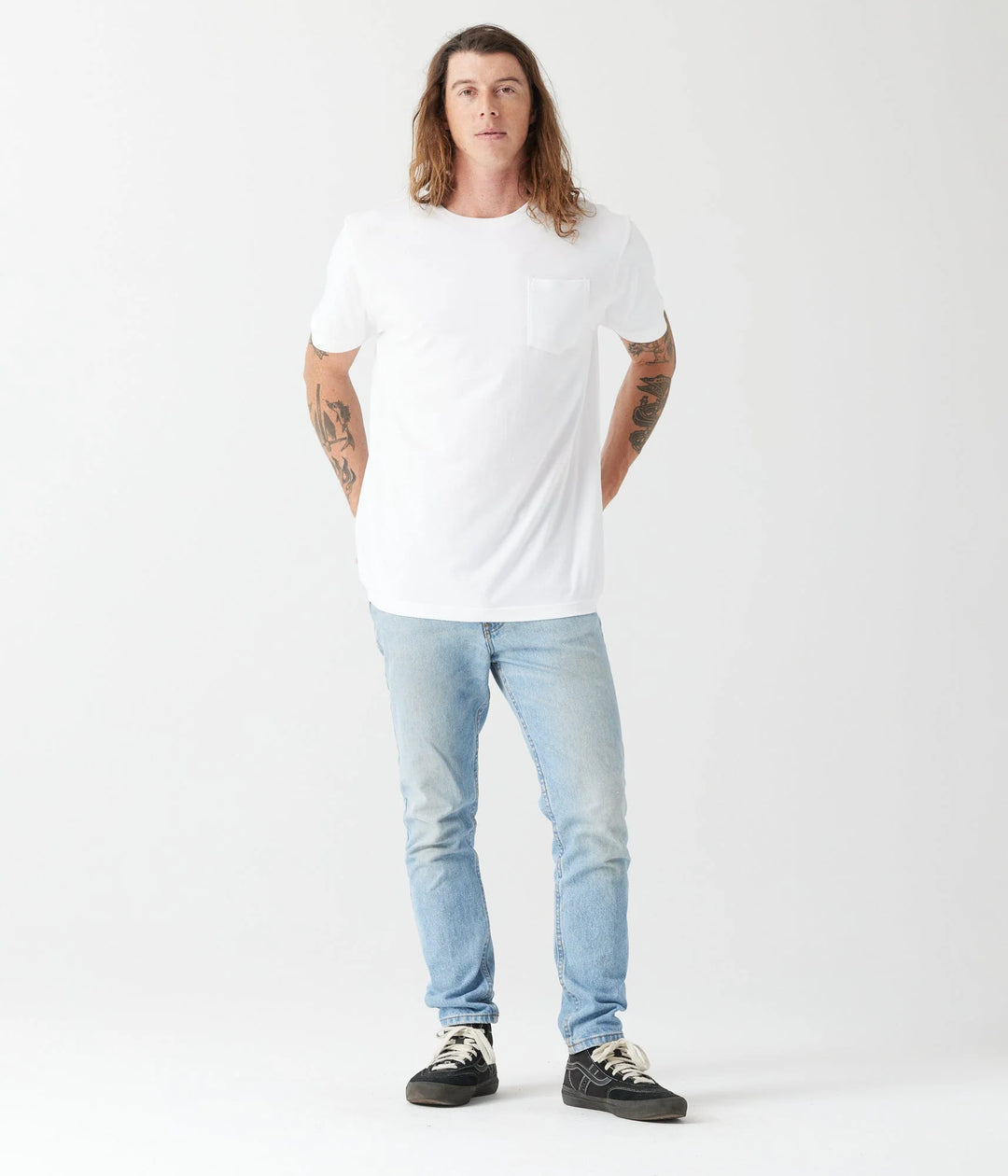 Men's Capsule | Heavyweight Pocket Tee - White