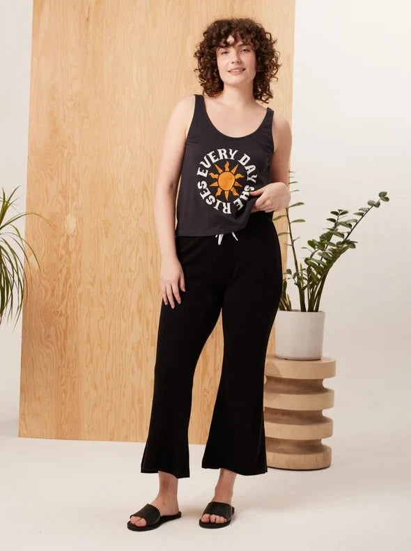 Fortuna Cropped Flare Pant