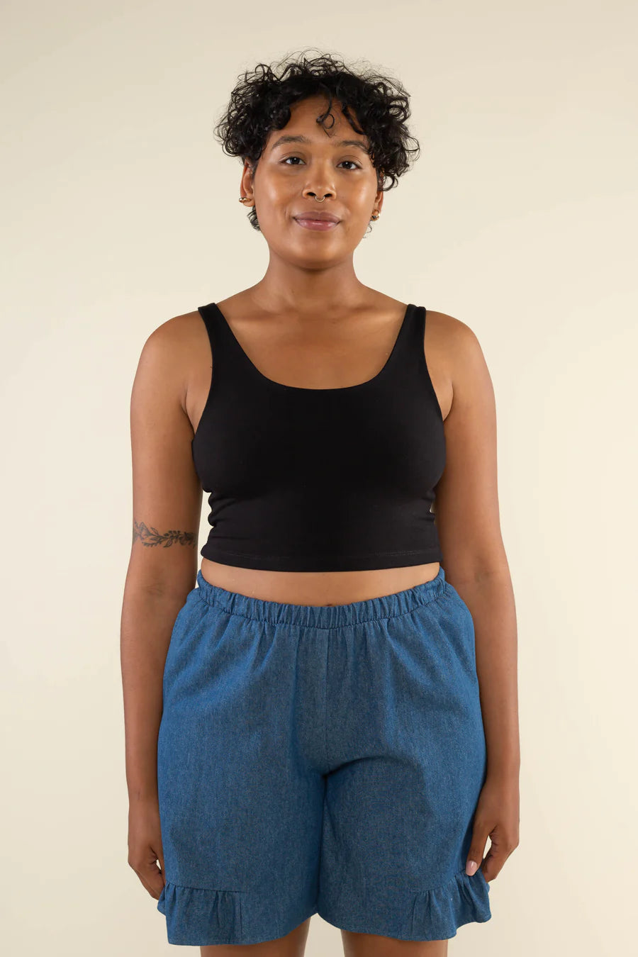 U-Neck Crop Tank