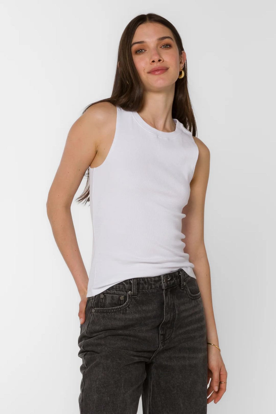 Tibby Ribbed Tank