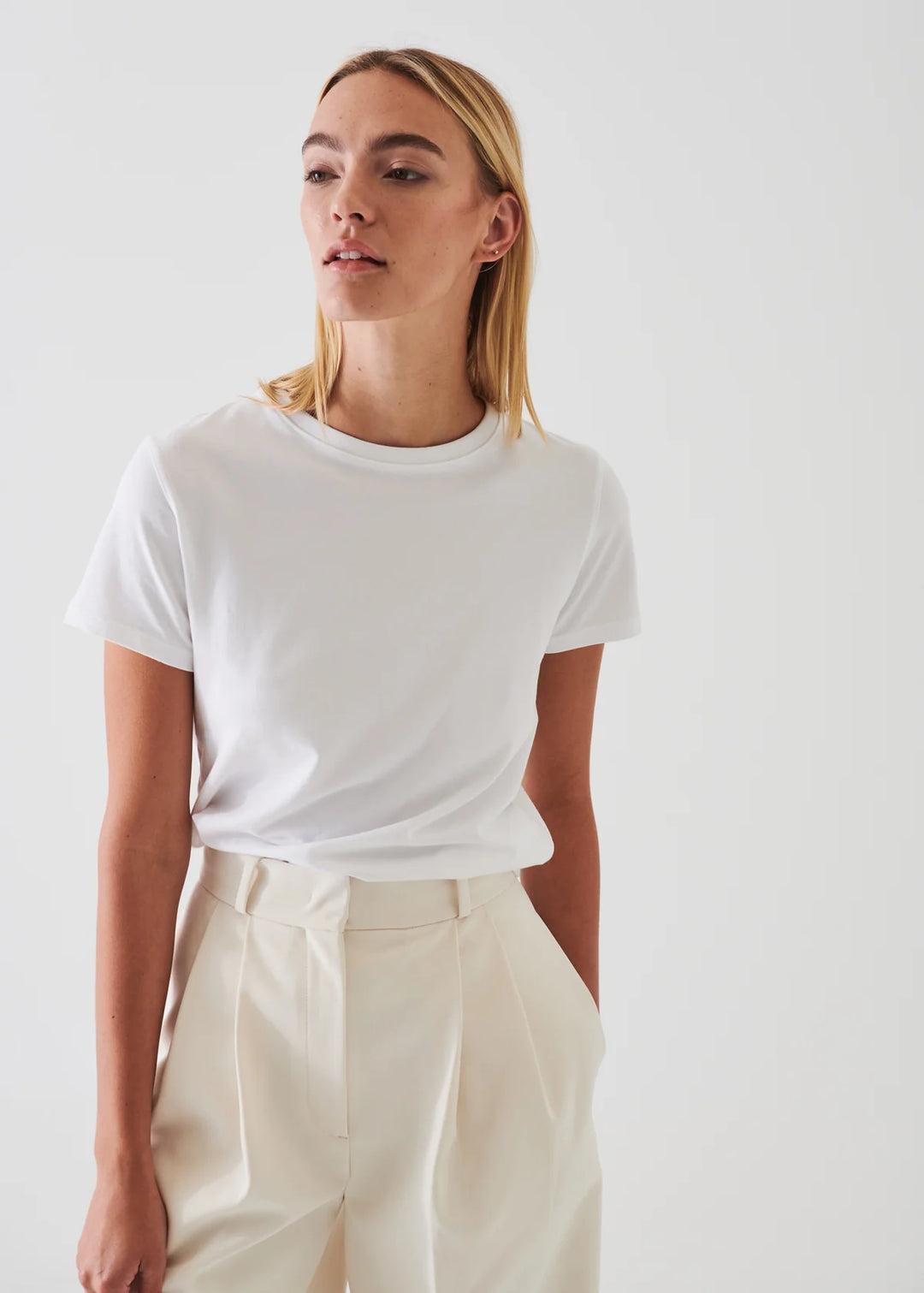 Pima Slim Stretch Tee