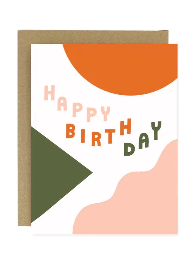 Birthday Shapes Card