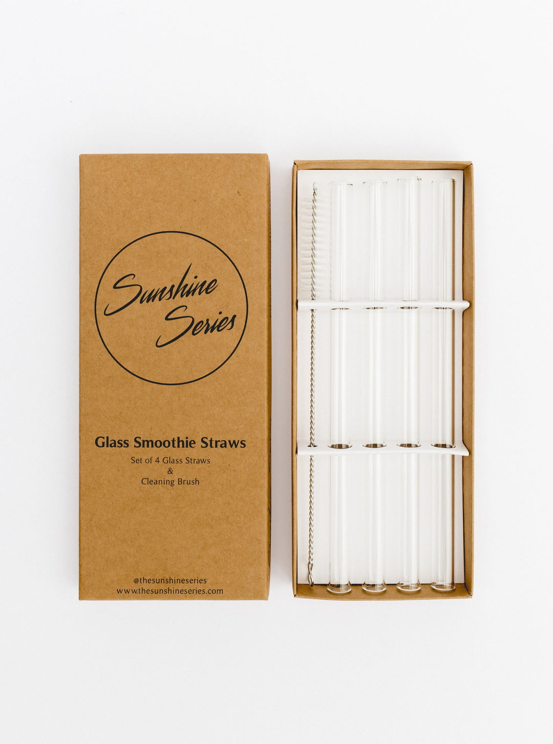 Glass Smoothie Straws